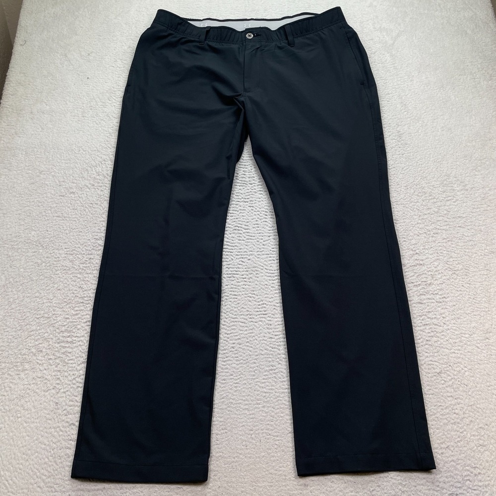 Under‎ Armour Drive Golf Pants Mens 40x32 Black UA 1377300..